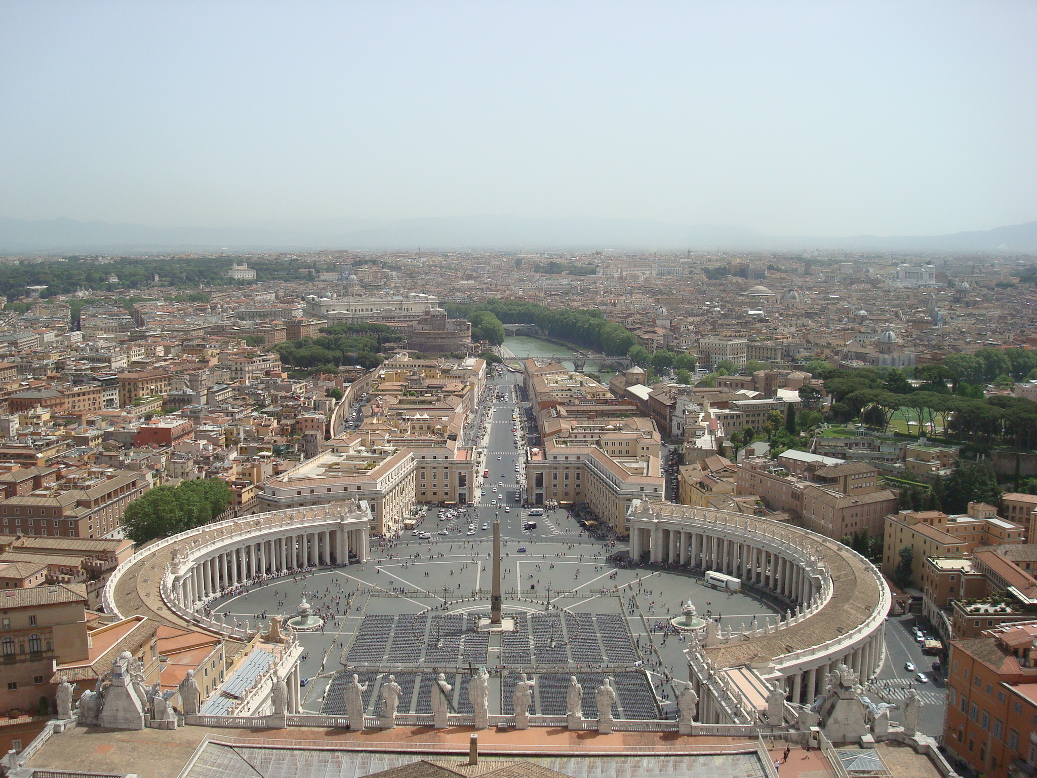 view of st peters square or san pietra square
