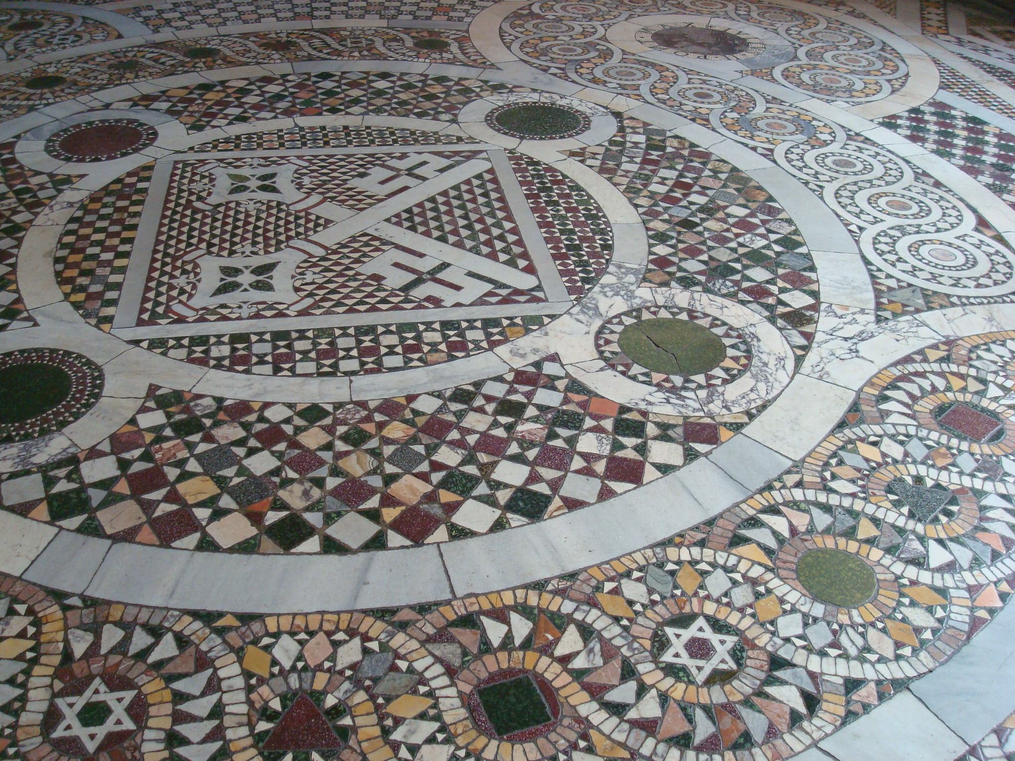 mosaic tile floor vatican museum