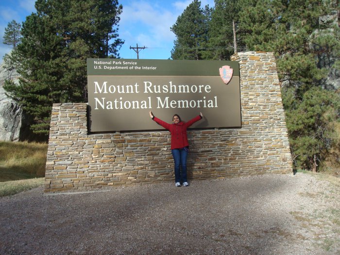 Visit Mt Rushmore, a quirky American attraction